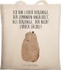 Mr. & Mrs. Panda canvas tasche Murmeltier - Transparent - Produktbild-Vorschau 1