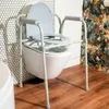 Toilettenstuhl WC, Tragbarer Toilettensitz für Senioren, Produktbild-Vorschau 3
