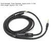 A black audio cable with 3.5mm connectors and an in-line volume control. Náhľad obrázku produktu