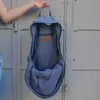 Hellblau Vintage Jeansrucksack für Jugendliche, marmoriert, Produktbild-Vorschau 5