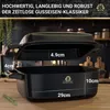 KAISERTAL 5in1 Gusseisen Bräter mit Deckel Produktbild-Vorschau 3