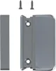 Balkontürgriff Anziehgriff mit Schrauben silber 539304 Produktbild-Vorschau 1