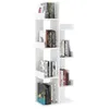 vidaXL Libreria bianca 48x25,5x140 cm Materiale a base di Anteprima dell’immagine prodotto 6