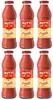 Purée de tomates, grande bouteille en verre, 6 x 700 g - Voir les images du produit 1