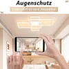 YRHome 120W LED stropní svítidlo, bílé, stmívatelné, s Náhled obrázku produktu 5