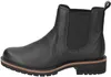A side view of a black leather Chelsea boot. Podgląd zdjęcia produktu