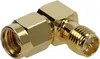 Delock Adapter RP-SMA Stecker zu RP-SMA Buchse 90° 10 GHz Produktbild-Vorschau 2