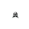 A single silver helmet for a minifigure. Náhled obrázku produktu