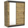 Schwebetürenschrank Tomy in Artisan Eiche– Moderner Produktbild-Vorschau 1