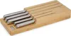 Joseph Joseph Elevate Stahlmesser mit Bambusblock Produktbild-Vorschau 1