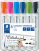 Popisovače na bílou tabuli "Lumocolor 351", 6 barev, 2 mm, Náhled obrázku produktu 1