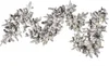 BELIANI Weihnachtsgirlande Weiß Kunststoff 180 cm mit LED Produktbild-Vorschau 1