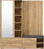 Merax Garderobenset, Schuhschrank mit Klappen, Produktbild-Vorschau 8