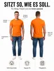 Mivaro Herren T Shirt 3er Pack Basic Rundhals aus 100% Produktbild-Vorschau 4