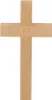 HOLZKREUZ AUS BUKKEBREECH, geölt, KLEIN, zum Aufhängen an Produktbild-Vorschau 2