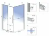 Diagrams and dimensions of a shower cabin. Produktbild-Vorschau