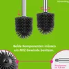 Bürstenking WC Bürstengriff aus glänzendem Edelstahl, edler Produktbild-Vorschau 5