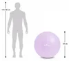 Piłka gimnastyczna 55 cm piłka do ćwiczeń fitness sportowa Podgląd zdjęcia produktu 8