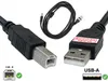 Schwarz USB Anschlusskabel Drucker Scanner für EPSON Produktbild-Vorschau 1