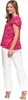 Moraj | Elegante Bluse Damen - Kurzarm - Größe S - Bunt - Produktbild-Vorschau 3
