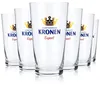 6x Dortmunder Kronen Willi-Becher Bier Glas 0,3l Biergläser Produktbild-Vorschau 5