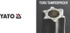 YATO TORX tamper sada klíčů 9ks T10-50 YT-0511 Náhled obrázku produktu 6
