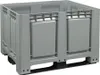 Palettenbox 1200x1000 mm versch. Farben - 3 Kufen - Produktbild-Vorschau 1