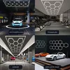 14er-Pack Hexagon LED Deckenleuchte mit Rahmen, 680W LED Produktbild-Vorschau 8