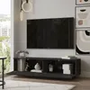 Skye Decor, Fn1-Lb, szafka pod telewizor, czarna, 140 x Podgląd zdjęcia produktu 3