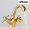 EVA | Vintage Wasserhahn Bad Gold glänzend Bad Armatur | Produktbild-Vorschau 2