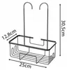 SEPIO Duschablage Schwarz, Badezimmer Organizer , Produktbild-Vorschau 2