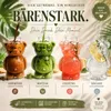 Bärenglas mit Strohhalm 340ml – Süßer Glas Becher in Produktbild-Vorschau 5