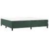 vidaXL Boxspringbett Dunkelgrün 200x200 cm Samt -  Betten & Produktbild-Vorschau 12