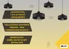 KAR-LIGHTING Pendelleuchte 1-flammig Schwarz, Metall für Produktbild-Vorschau 4