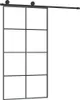 vidaXL Schiebetür mit Beschlag 102,5x205 cm ESG-Glas & Produktbild-Vorschau 4