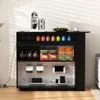 okwish Moderner Sideboard Stauraum und Produktbild-Vorschau 2