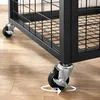 Relaxdays, carrello per palloni, 4 ruote, con freno, Anteprima dell’immagine prodotto 8