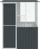 vidaXL Ptačí klec, antracitová, 165 x 165 x 200 cm, Náhled obrázku produktu 4