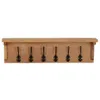 vidaXL Wieszak ścienny 60x16x16 cm lite drewno dębowe Podgląd zdjęcia produktu 1