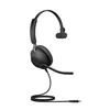 JABRA Evolve2 40 USB-C monaural MS black Produktbild-Vorschau 3