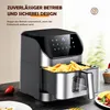 8L Digitale Heißluftfritteuse Airfryer, Friteuse Heissluft Produktbild-Vorschau 3