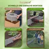Floranica Rasenkante Holz Flexible Beeteinfassung  40 x 200 Produktbild-Vorschau 8