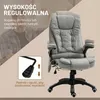 Fotel biurowy Vinsetto z funkcją masażu, ergonomiczny fotel Podgląd zdjęcia produktu 5