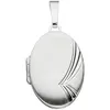 JOBO Medaillon 925 Sterling Silber teilmattiert Produktbild-Vorschau 2