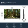 SABA SA50Z1QF QLED Fernseher 50 Zoll Smart TV webOS Full HD Produktbild-Vorschau 3