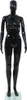 vidaXL Mannequin féminin avec socle en verre noir 175 cm Voir les images du produit 1