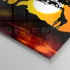 Bilder auf glas - Tiere Safari Savanne Giraffe - 30x30cm - Produktbild-Vorschau 5