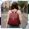 EDIBAZZAR | Zaino da donna rosso elegante in ecopelle Anteprima dell’immagine prodotto 4