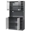 Flieks Cuisine Armoires hautes Buffet de cuisine avec LED, Voir les images du produit 11