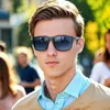 Polarizační sluneční brýle TR90 UV400 Pánské modré černé Náhled obrázku produktu 6